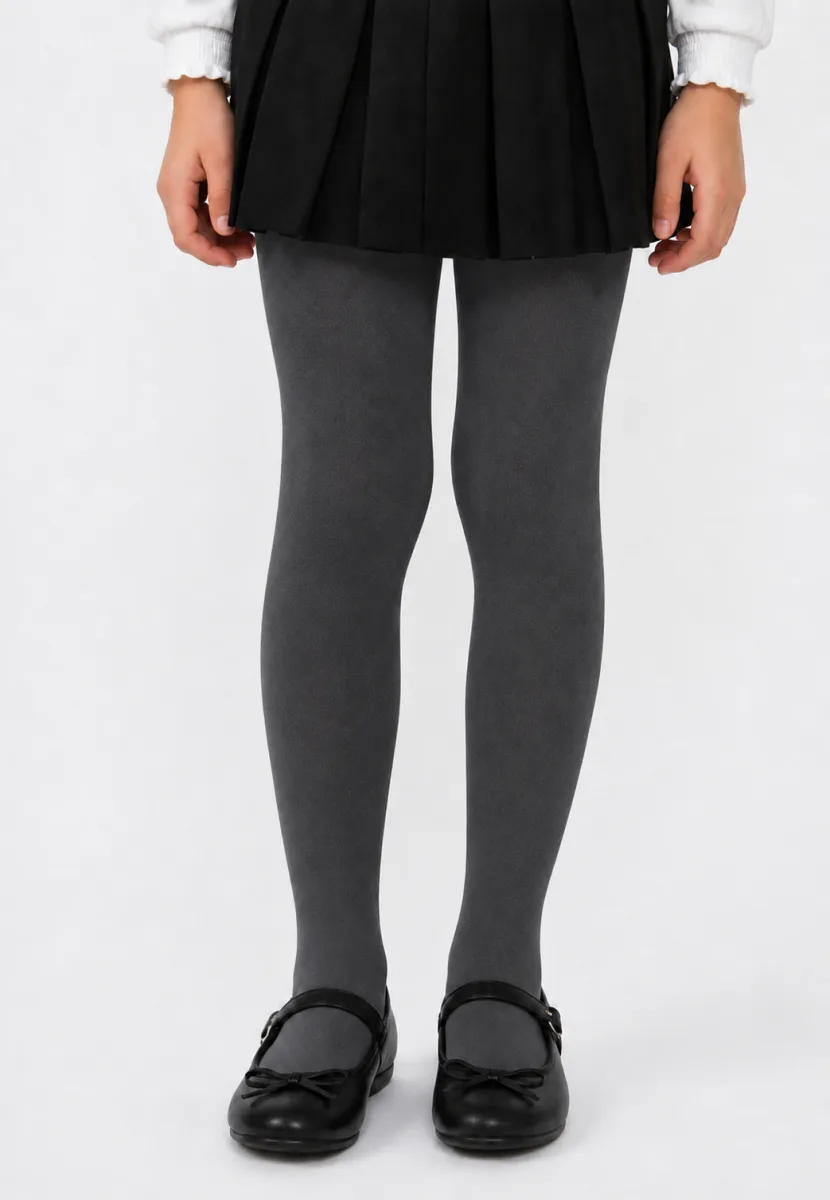 Dres penti copii ,micro 40 den, mat, opac ,gri inchis Engros — Image 2