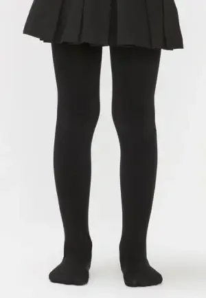 Dres penti copii , Extra Koton 90 den,  bumbac  negru Engros