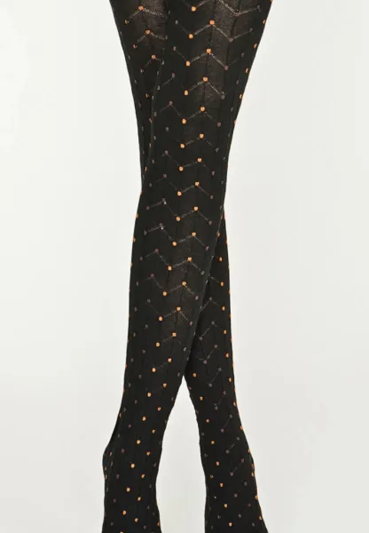 Dres dama Penti ,,Elegance'' bumbac- mat și opac, culoare negru Engros