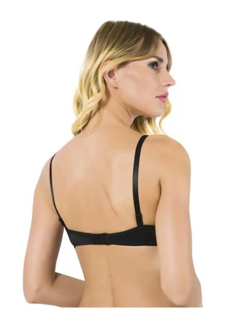 Sutien NBB cu cu burete, Culoare Negru Engros — Görsel 2