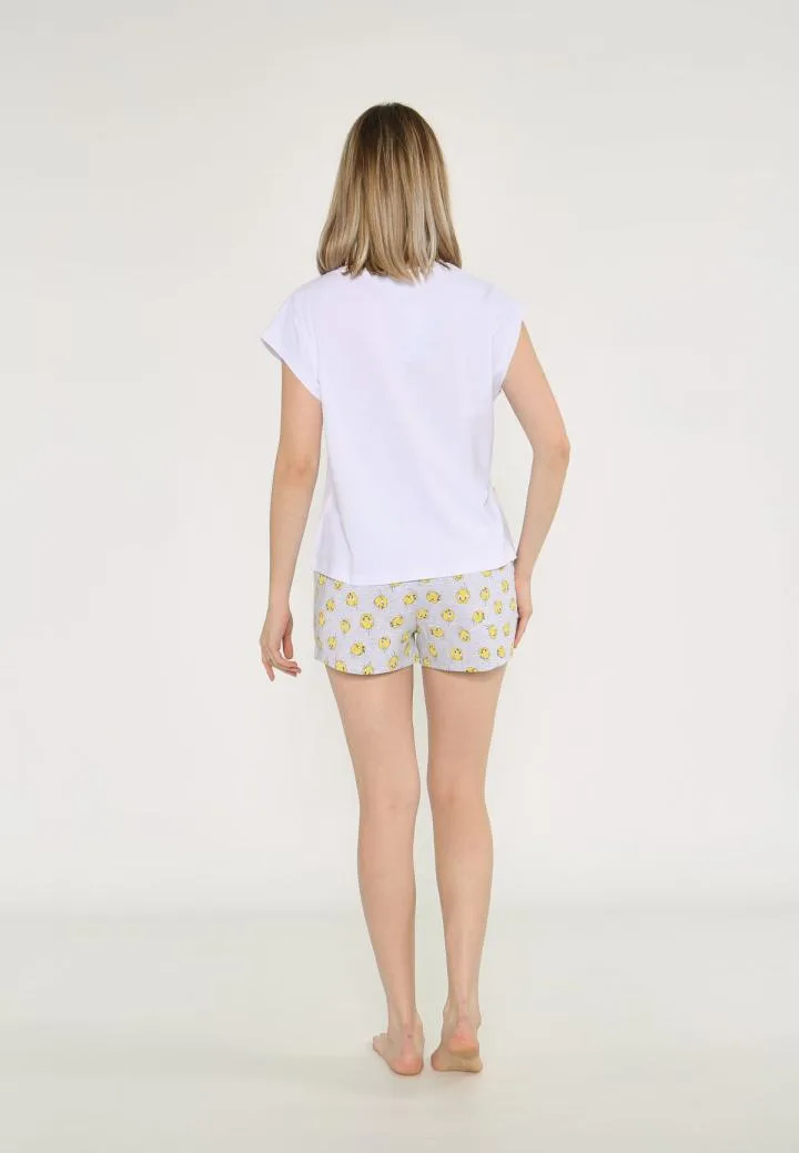 Pijama damă Looney Tunes cu imprimeu Tweety ,Engros — Image 2