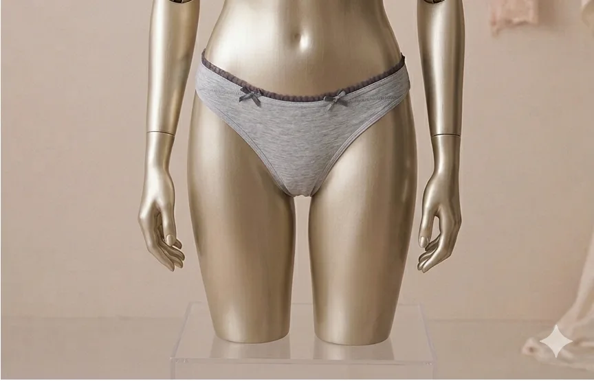 Chiloti Dama, Tanga , Dantelă și Fundiță Decorativa, Engros — Image 1