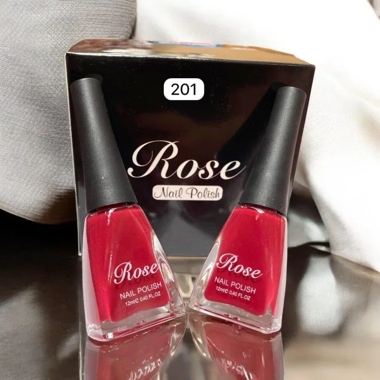 Ojă clasică Rose 12 ml - Nuanța 201 - Set 12 bucăți — Image 2