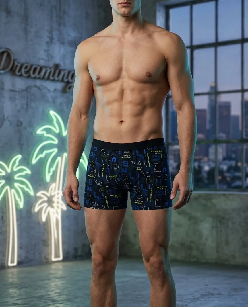 Boxer de Barbati 3XSet , Culori Diversificate,Engros — Imaginea 4