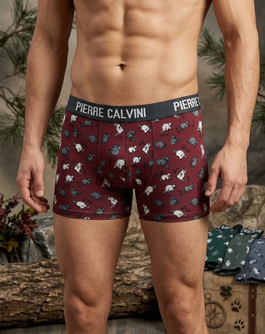 Boxer de Barbati 3XSet , Culori Diversificate,Engros — Imaginea 6