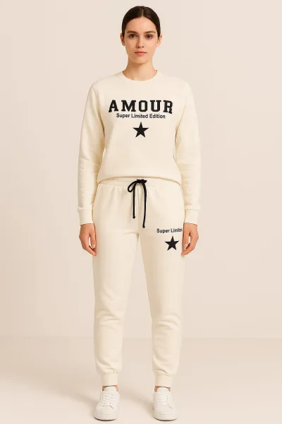 Trening Damă cu Manșetă – Amour, Crem