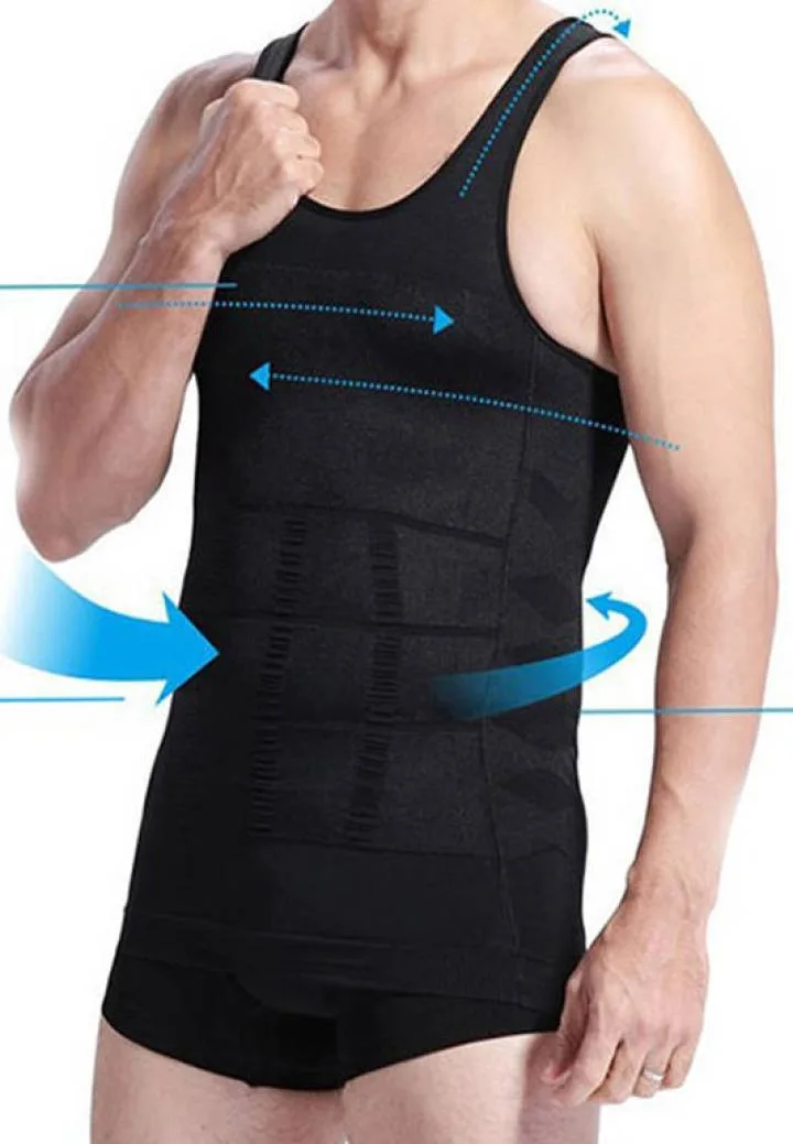 Maiou Modelator pentru Bărbați Slim, Material Respirabil Culoare Negru,Engros — Image 1