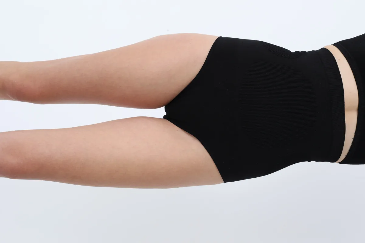 Corset Damă Clasic Modelator Bandă de Silicon si Talie înaltă, Culoare Negru,Engros — Image 1