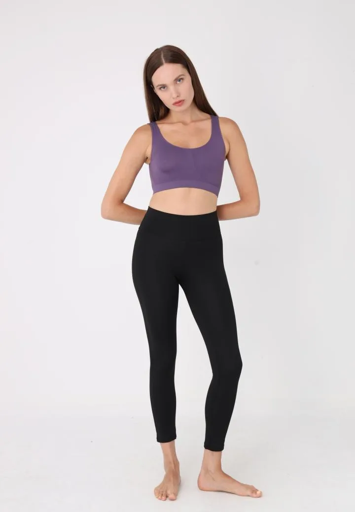 Bustieră Lejeră cu Bretele Late – Fără Push-up,Culoare Mov,Engros — Görsel 4