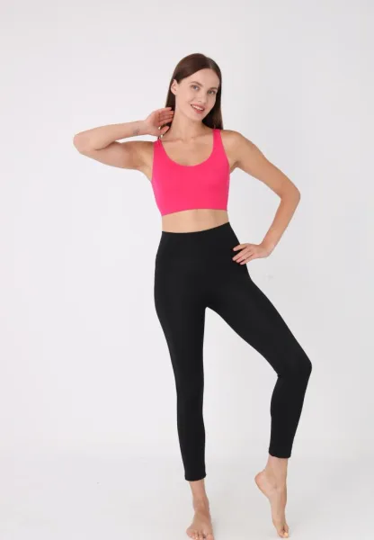 Bustieră Lejeră cu Bretele Late – Fără Push-up,Culoare Fucsia,Engros