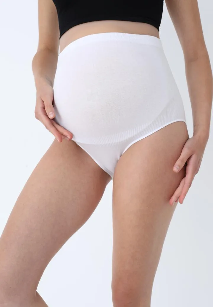 Chilot Maternitate din Modal ,Culoare Alb,Engros — Görsel 2