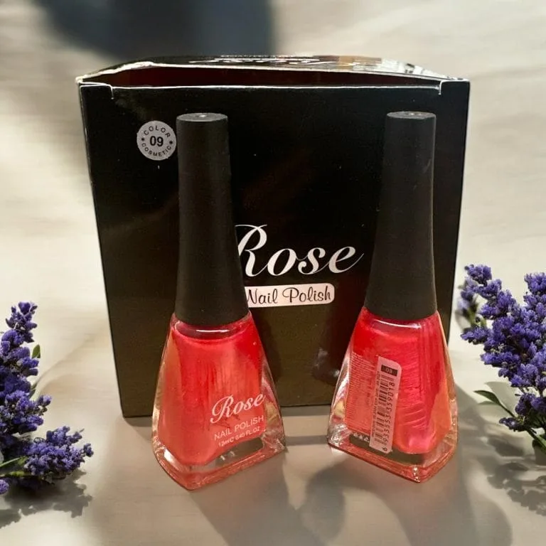 Ojă clasică Rose 12 ml - Nuanța 09 - En-gros — Image 2
