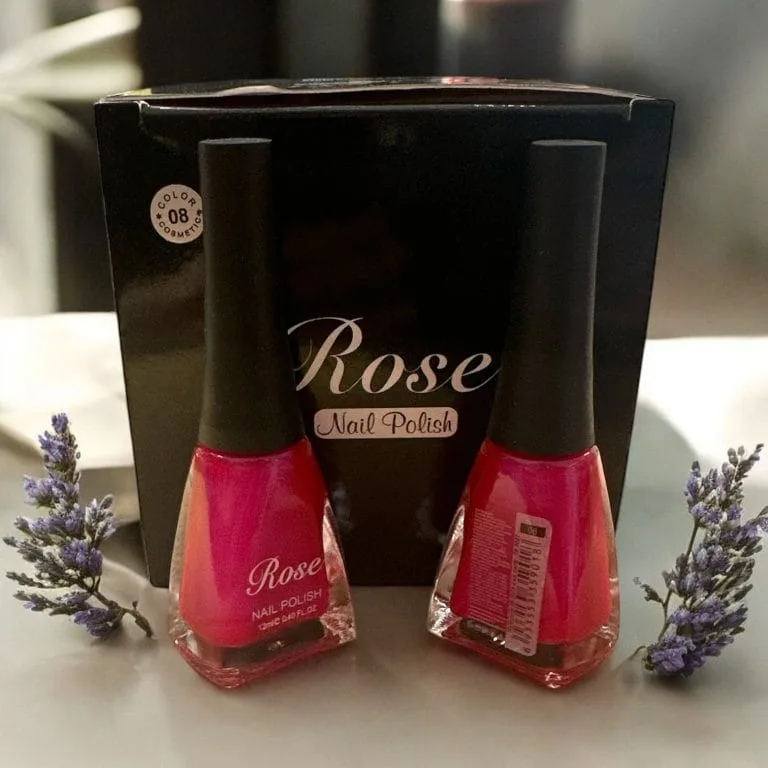 Ojă clasică Rose 12 ml - Nuanța 08 - Set 12 bucăți en-gros — Imaginea 2
