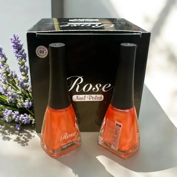 Ojă clasică Rose portocaliu coral 12 ml en gros - Cod 03