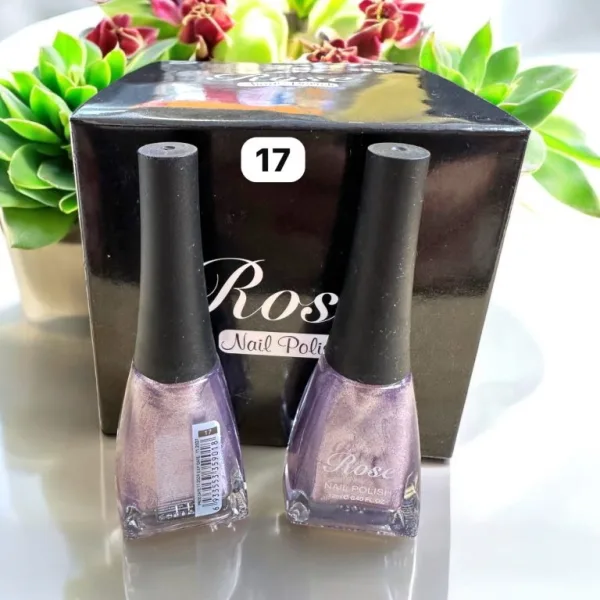 Ojă Clasică Rose 12 ml Engros - Nuanța 17 - Cutie 12 Bucăți