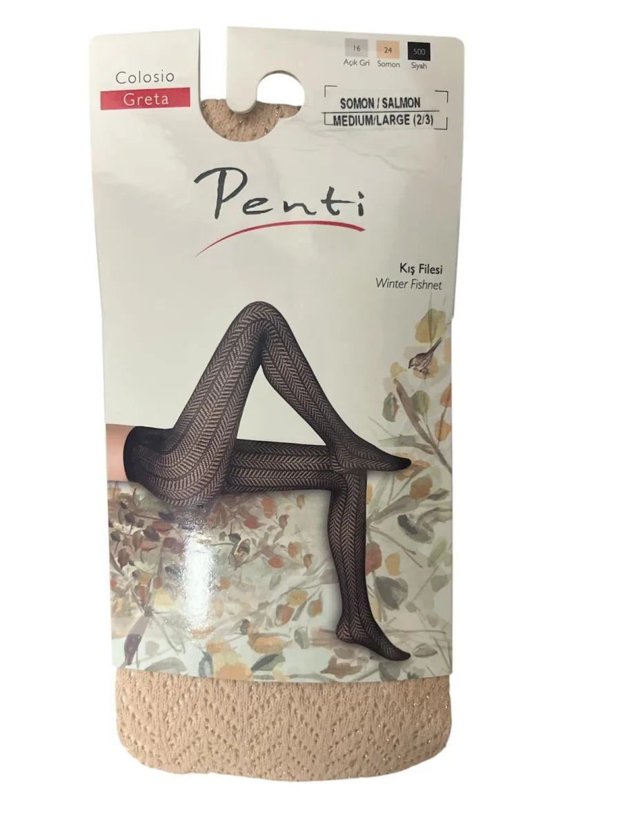 Dres dama penti "Greta", Culoare somon,Engros — Imaginea 1