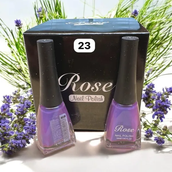 Ojă clasică - Rose Nail Polish, nuanța 23 Angro