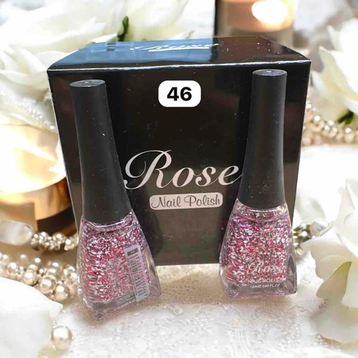 Ojă Clasică Rose Engros - Nuanța 46 - Cutie 12 Bucăți — Image 2