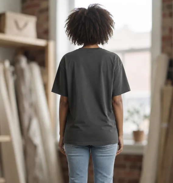 Tricou dama Serena "KINGDOM" ,culoarea gri inchis,Engros