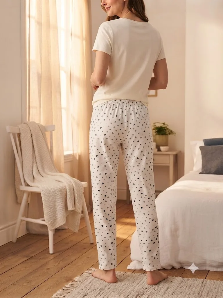 Pantaloni de Pijama Damă SERENA – Engros — Görsel 3