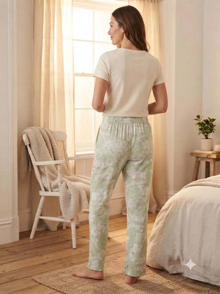 Pantaloni de Pijama Damă SERENA – Engros — Görsel 3