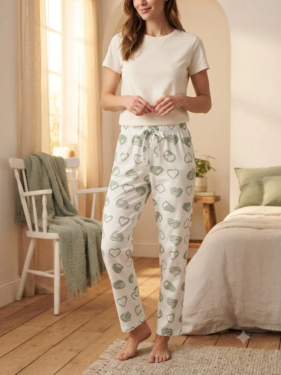 Pantaloni de Pijama Damă SERENA – Engros — Görsel 2