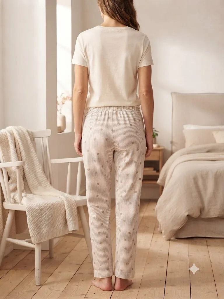 Pantaloni de Pijama Damă SERENA – Engros — Görsel 3