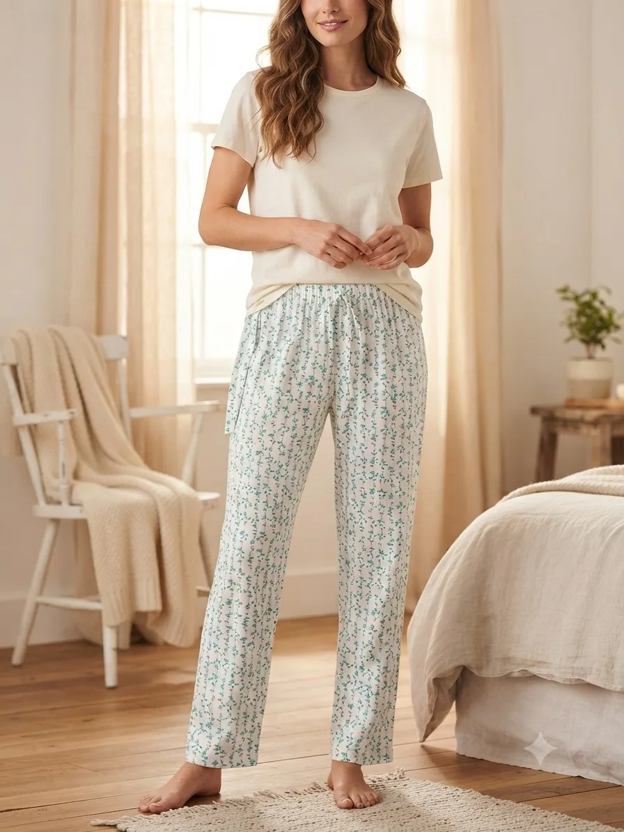 Pantaloni de Pijama Damă SERENA – Engros — Görsel 3
