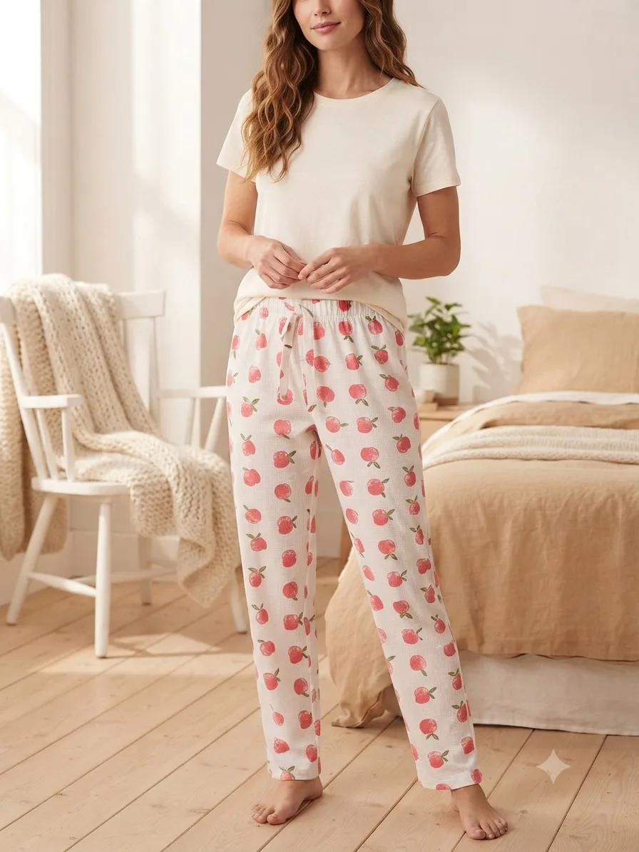 Pantaloni de Pijama Damă SERENA – Engros — Imaginea 2