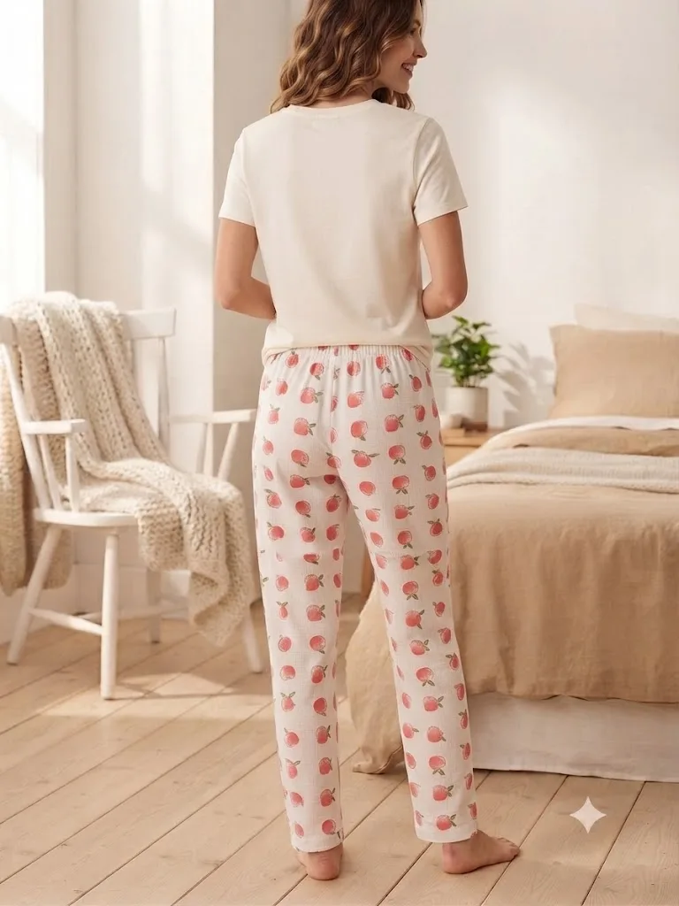 Pantaloni de Pijama Damă SERENA – Engros — Imaginea 3