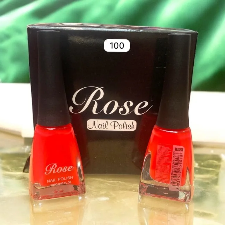 Ojă clasică Rose 12 ml - Nuanța 100 - En-gros — Image 2