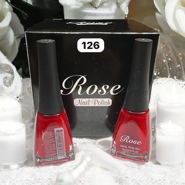 Ojă Clasică Rose Engros - Nuanța 126 - Cutie 12 Bucăți — Image 2