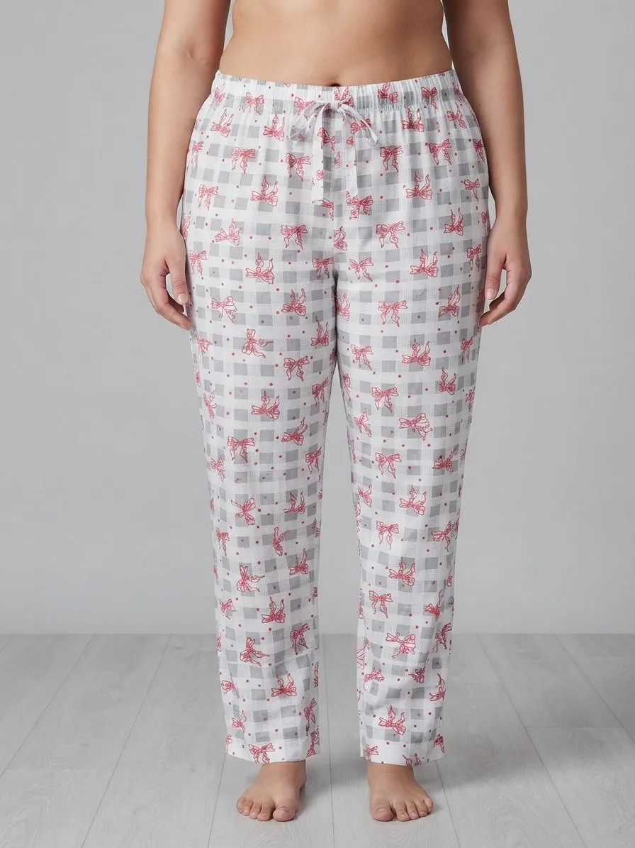 Pantalon  de pijama dama Serena big size,Engros — Görsel 1