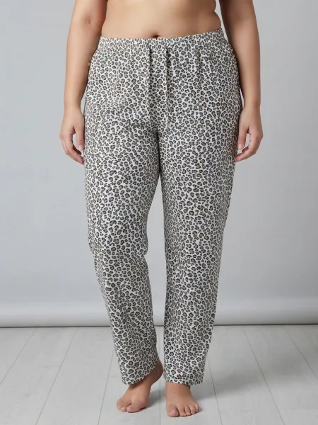 Pantalon  de pijama dama Serena big size,Engros