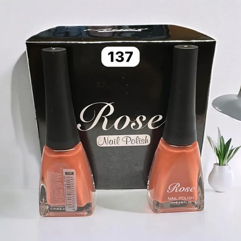 Ojă Clasică Rose 12 ml Engros - Nuanța 137 - Cutie 12 Bucăți — Image 2