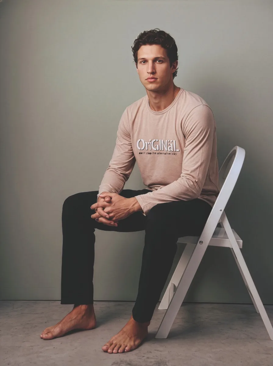 Pijama barbati Serena cu maneca lunga si pantalon lungi ,Engros — Image 2