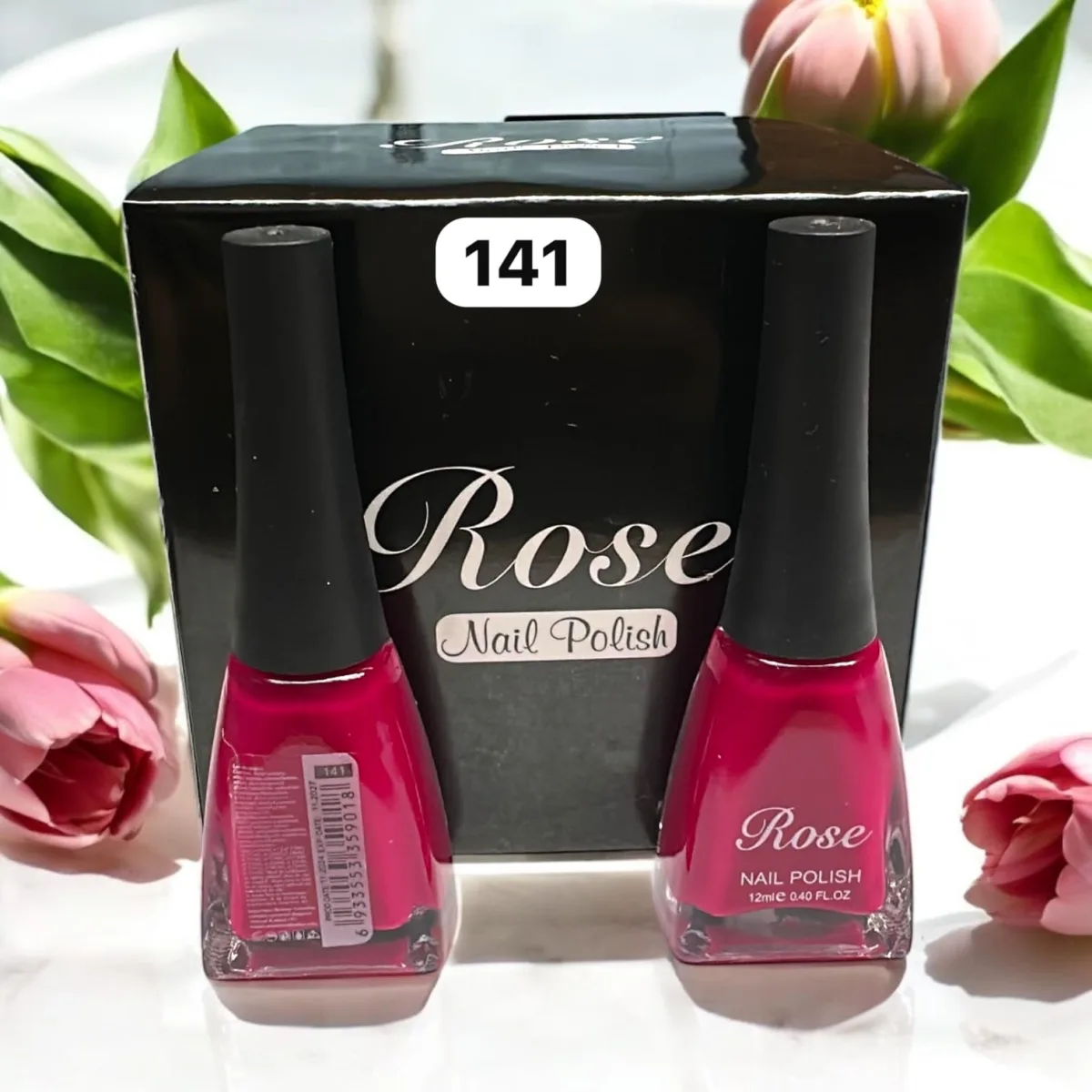 Ojă Clasică Rose 12 ml Engros - Nuanța 141 - Cutie 12 Bucăți — Image 2
