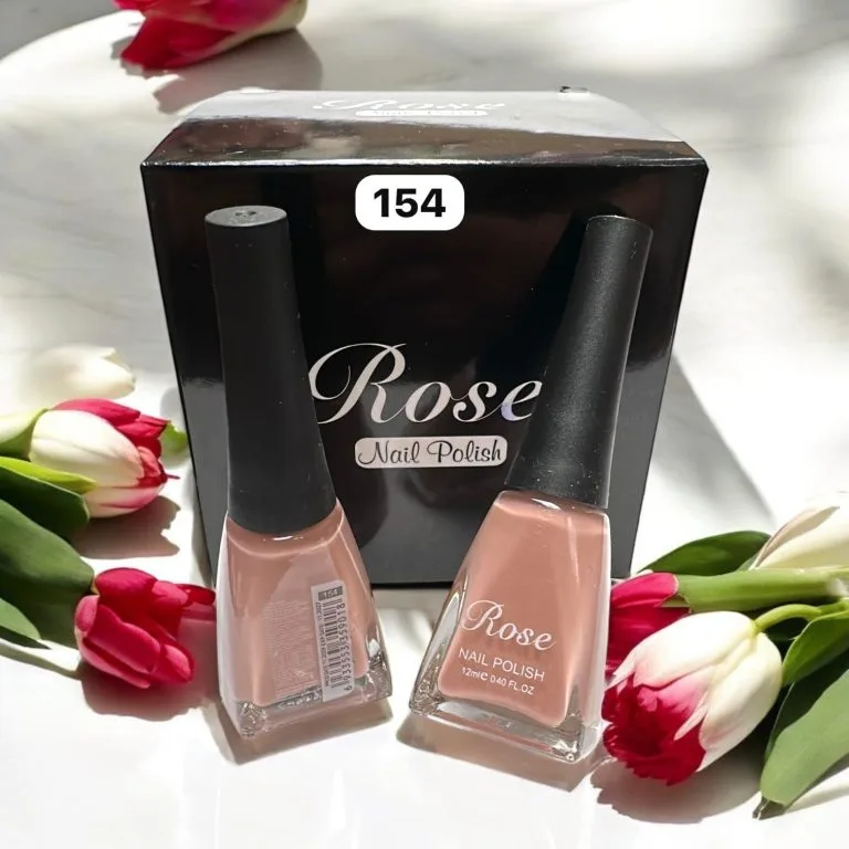 Ojă Clasică Rose 12 ml Engros - Nuanța 154 - Cutie 12 Bucăți — Görsel 1