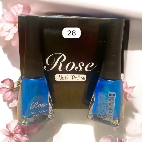 Ojă Clasică Rose 12 ml Engros - Nuanța 28 - Cutie 12 Bucăți