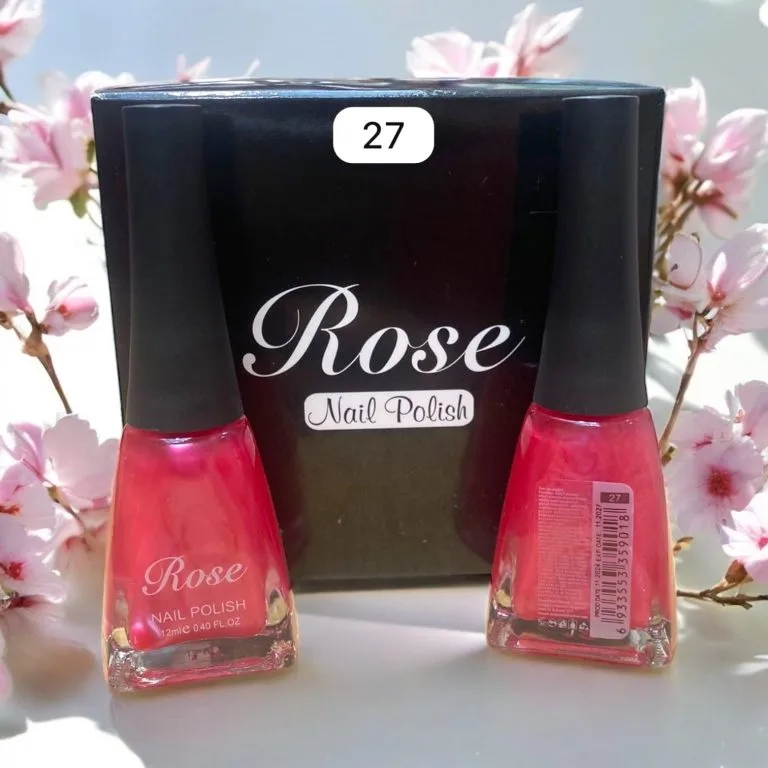 Ojă clasică Rose 12 ml - Nuanța 27 - Set 12 bucăți — Görsel 2