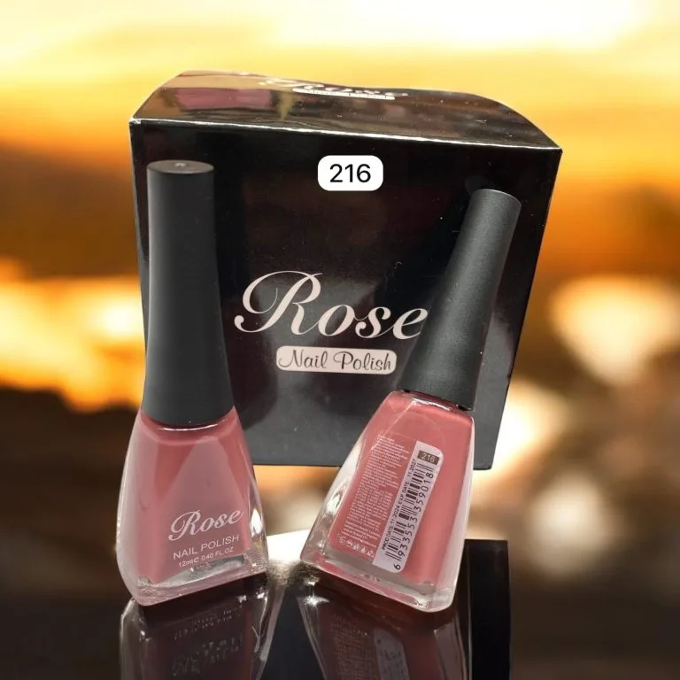 Ojă clasică Rose 12 ml - Nuanța 216 - Set 12 bucăți — Image 2