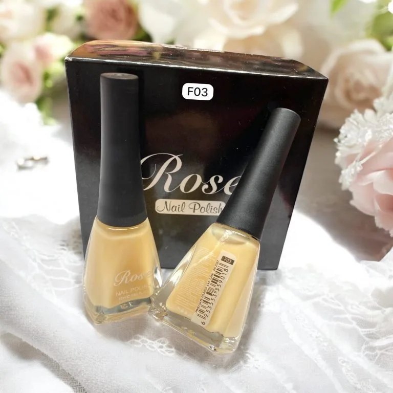 Ojă Clasică Rose Engros - Nuanța F03 - Cutie 12 Bucăți — Image 2