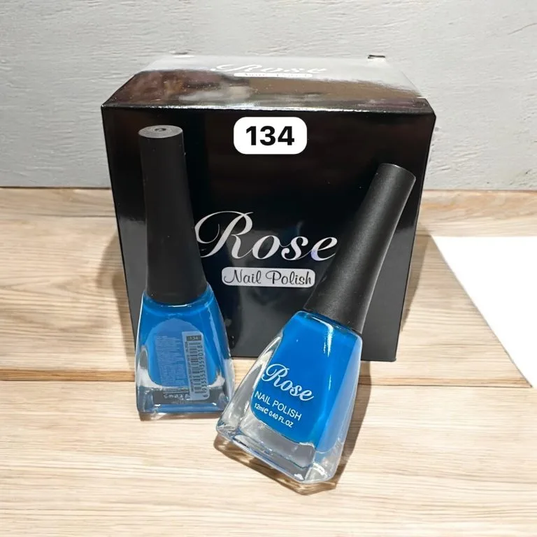 Ojă Clasică Rose 12 ml Engros - Nuanța 134 - Cutie 12 Bucăți — Image 2