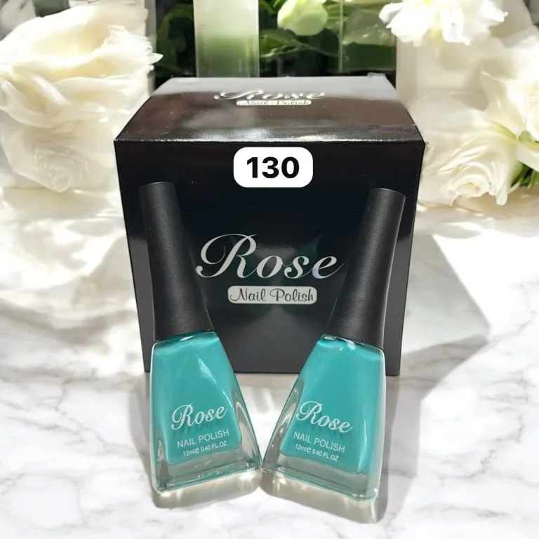 Ojă Clasică Rose 12 ml Engros - Nuanța 130 - Cutie 12 Bucăți — Imaginea 2