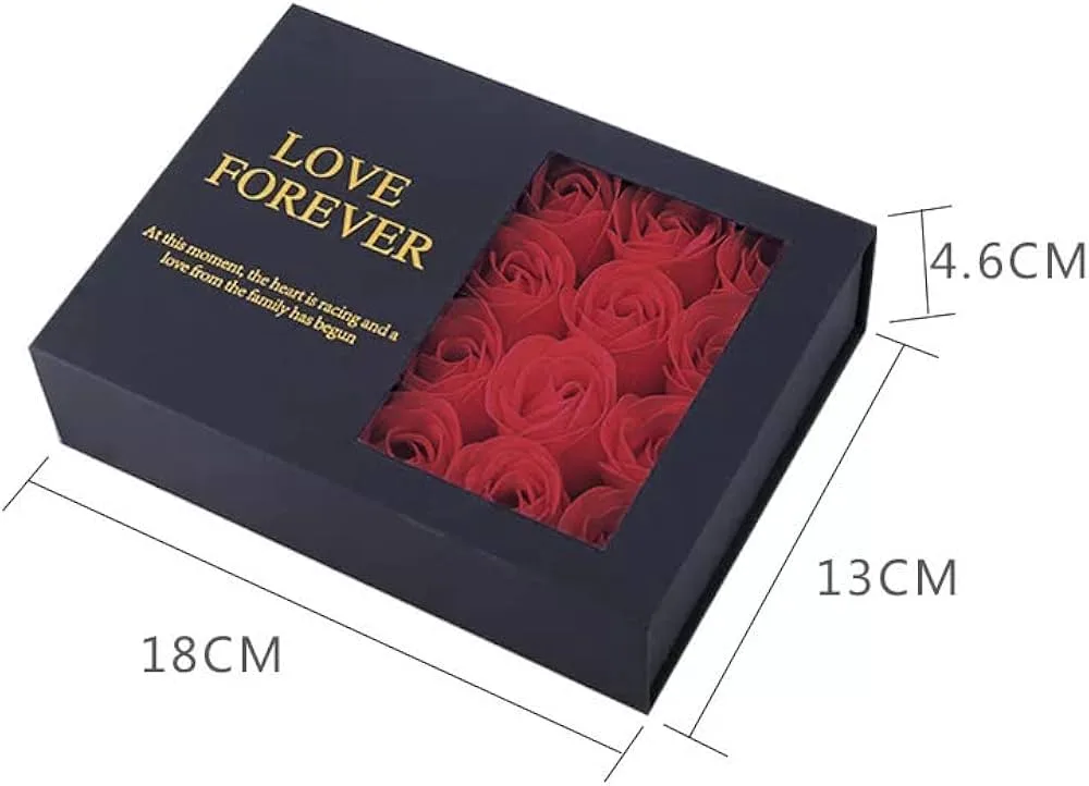 Cutie Love Forever cu 12 trandafiri din săpun, en-gros - E262 — Imaginea 7