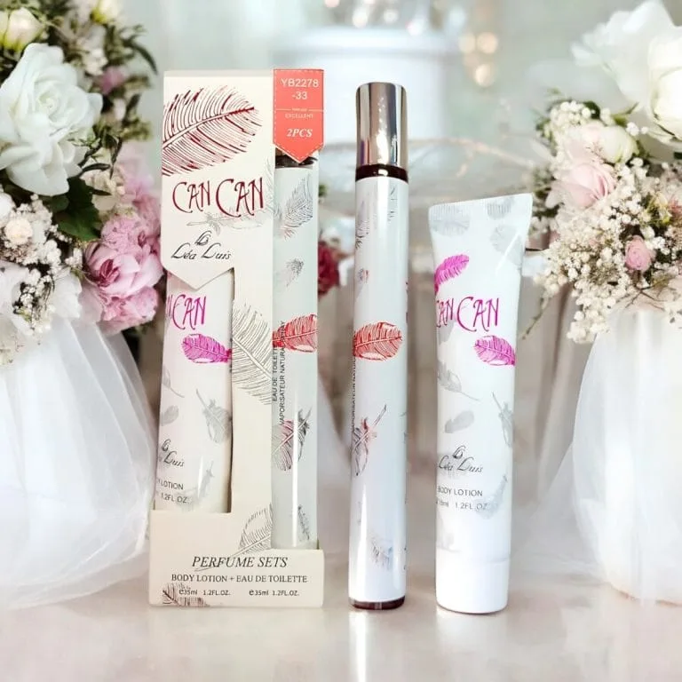 Set parfum tip pix și loțiune de corp 35 ml - YB2278-33 Engros — Image 4