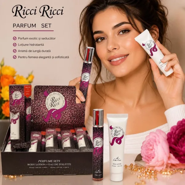 Set Parfum și Loțiune de Corp 2 Piese 35 ml pentru Femei Engros