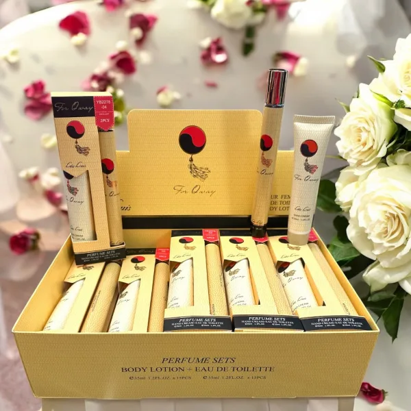 Set parfum tip pix și cremă de mâini 35 ml - YB2278-04 Engros