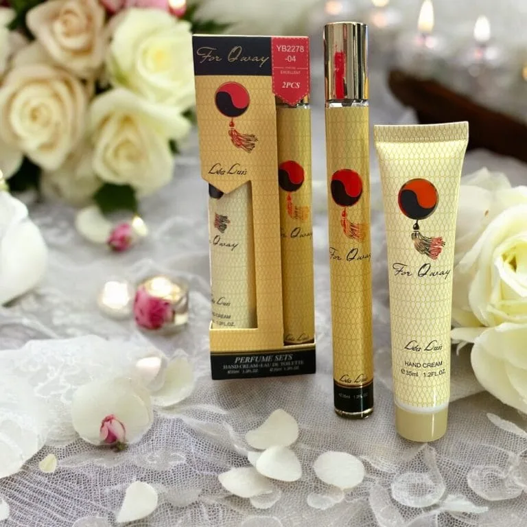 Set parfum tip pix și cremă de mâini 35 ml - YB2278-04 Engros — Image 2