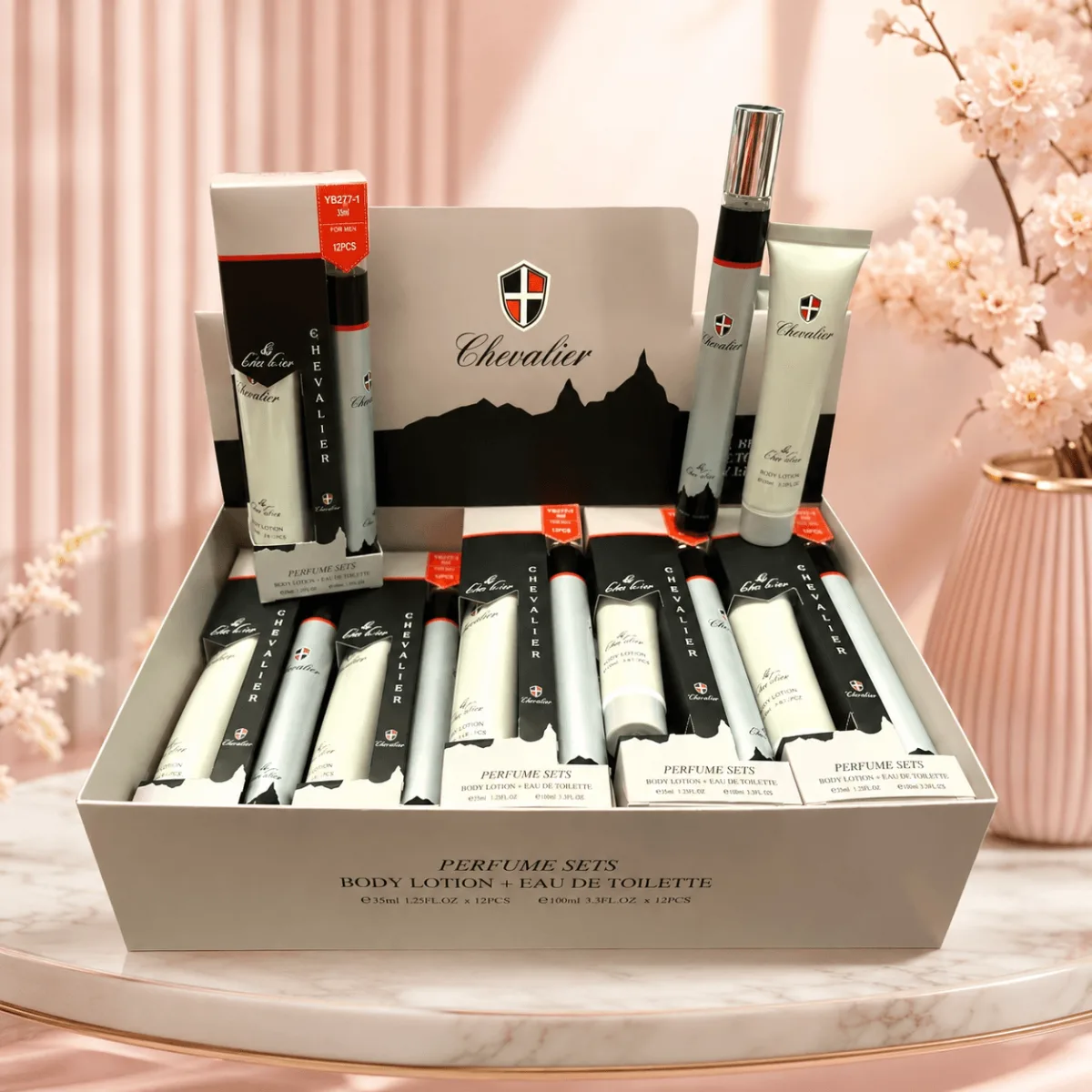 Set Apă de Toaletă Tip Pix și Cremă pentru Bărbați 35 ml Engros — Image 2